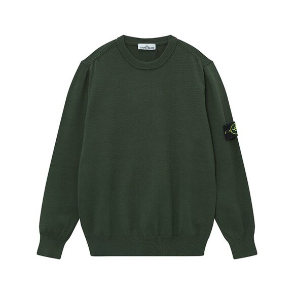 Stone Island Green Sweater - Picture 1 of 2